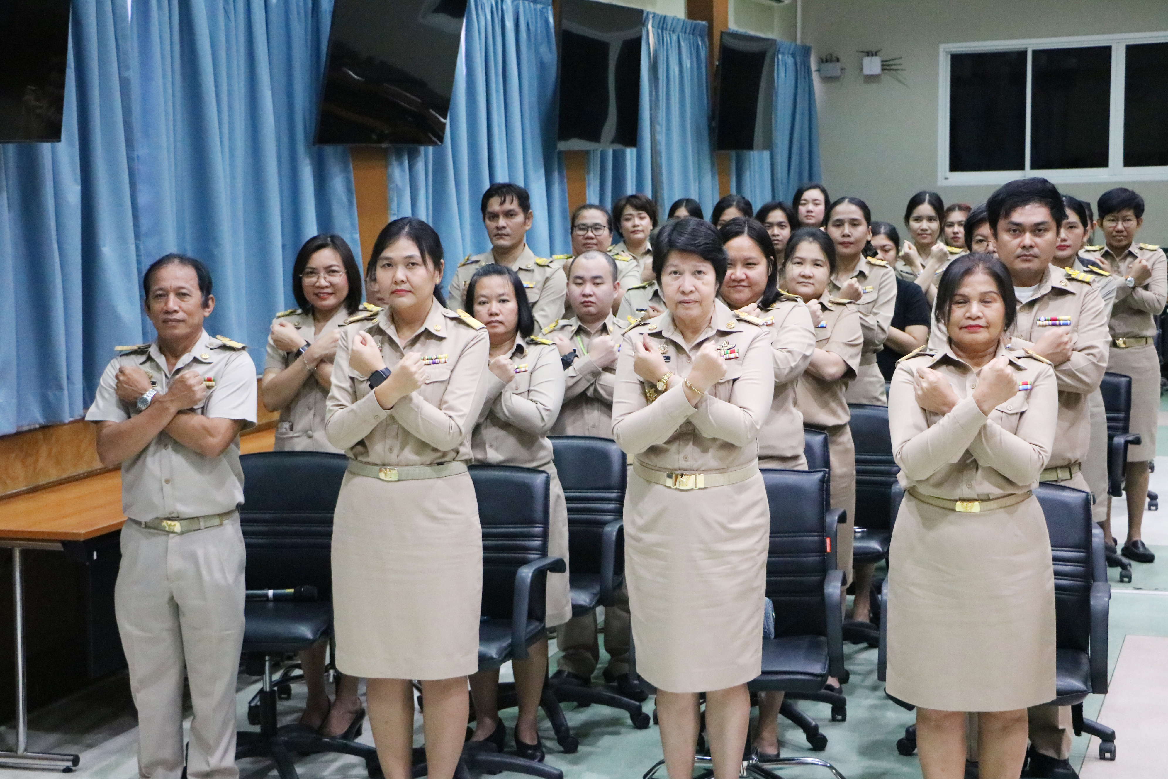 title - กองการเจ้าหน้าที่ ส.ป.ก. ประกาศเจตนารมณ์มุ่งสู่ “องค์กรคุณธรรมต้นแบบ” เสริมสร้างวัฒนธรรมสุจริตและธรรมาภิบาลในองค์กร